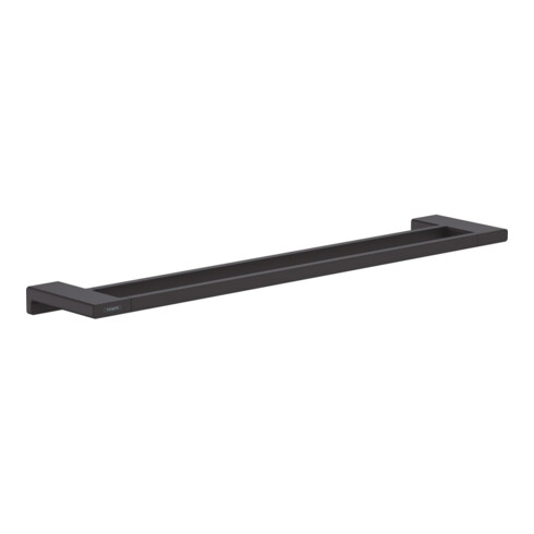hansgrohe Porte-serviettes AddStoris L 648 mm, double, mural, métal, mat noir