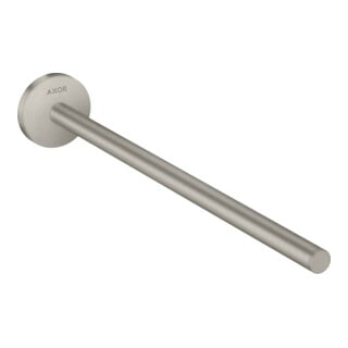 hansgrohe Porte-serviettes Axor Uni. Circular 354 mm, fixe, mural, aspect inox