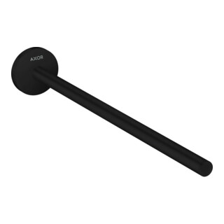 hansgrohe Porte-serviettes Axor Uni. Circular 354 mm, fixe, mural, noir mat