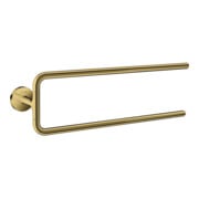 hansgrohe Porte-serviettes Axor Uni. Circular 490 mm, 2 bras, noir, WD, opt. or poli