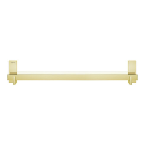 hansgrohe Porte-serviettes Axor Uni Rectangulaire 600 mm, optique or poli