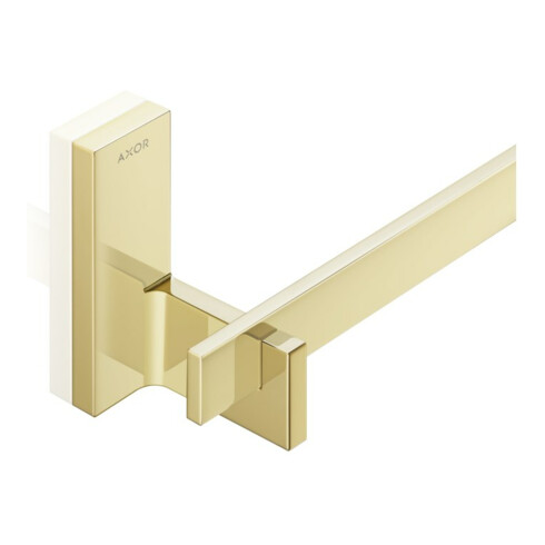 hansgrohe Porte-serviettes Axor Uni Rectangulaire 600 mm, optique or poli