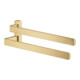 hansgrohe Porte-serviettes Axor universel 409 mm, 2 bras, pivotant, or brossé optique-1