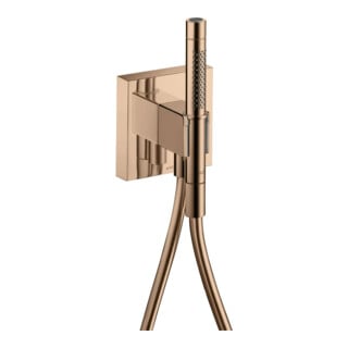 hansgrohe Portereinh Axor Starck Organic avec douchette 2 jets, schl, 120x120 mm, pour sol