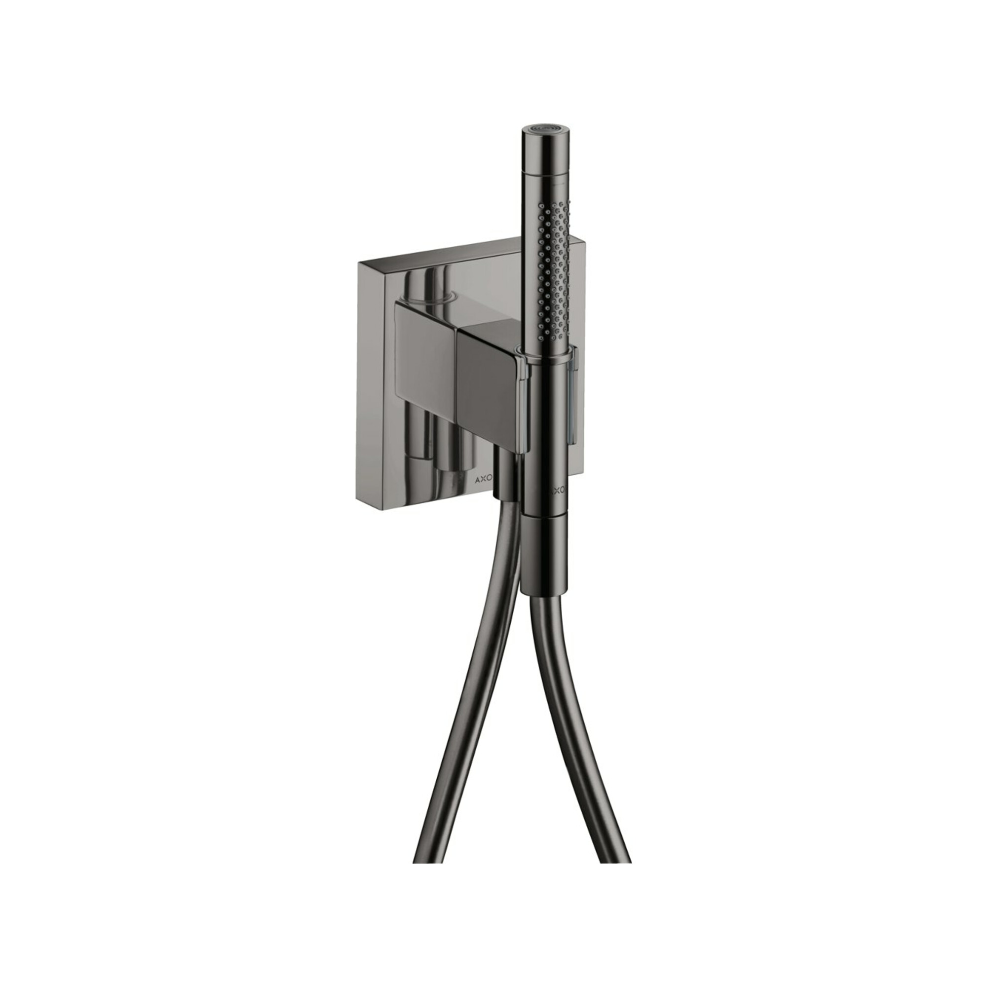 hansgrohe Portereinh Axor Starck Organic m Stabhandbrause 2jet, Schl, 120x120mm, po bla vc