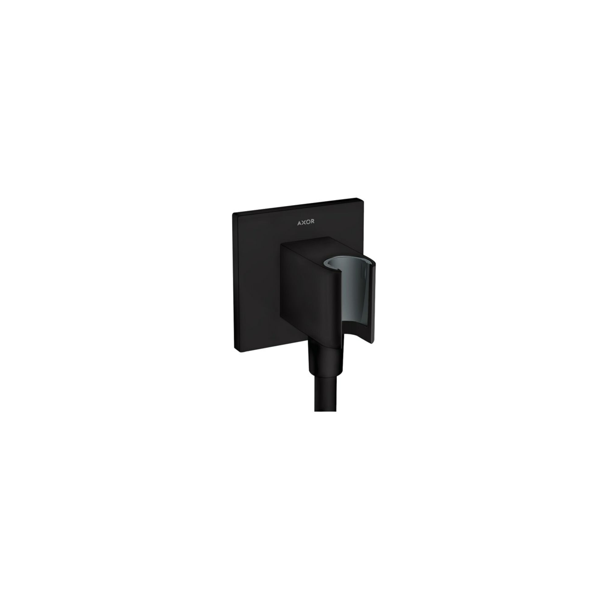 hansgrohe Portereinheit Axor Fixfit ek, m RV, integr. Haltefunkt., matt-sw