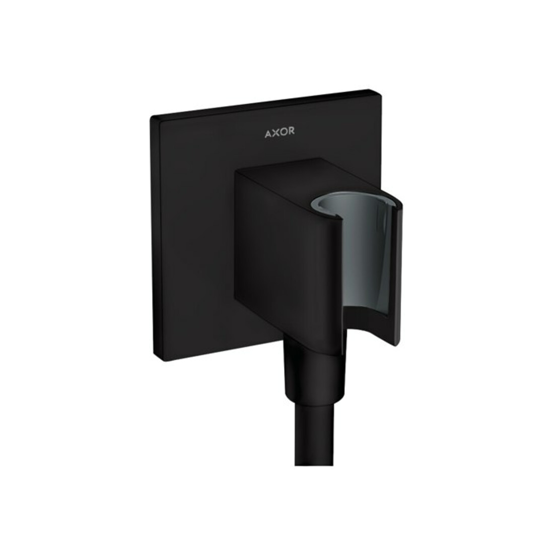 hansgrohe Portereinheit Axor Fixfit ek, m RV, integr. Haltefunkt., matt-sw