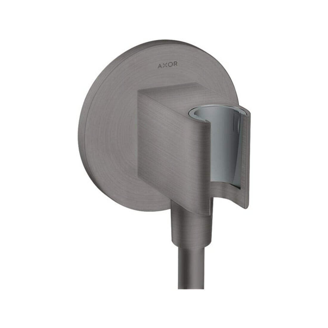 hansgrohe Portereinheit Axor Fixfit rd, m RV, int Haltefunkt., brush. bla vc