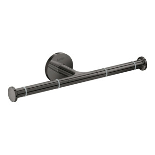 hansgrohe PRH Axor Uni. Circular dopp., Wandmont., polished black chrome