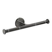 hansgrohe PRH Axor Uni. Circular dopp., Wandmont., polished black chrome