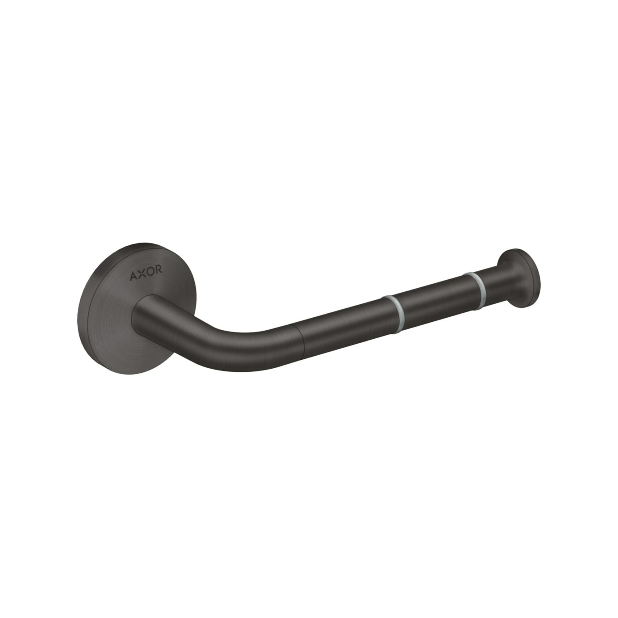 hansgrohe PRH Axor Uni. Circular o. Deck, Wandmont., brushed black chrome