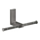 hansgrohe PRH Axor Uni. Rectangular dopp., Wandmont., polished black chrome-1