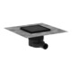 hansgrohe Punktab RainDrain Brillance Komplettset, 150x150mm, mattschwarz-1