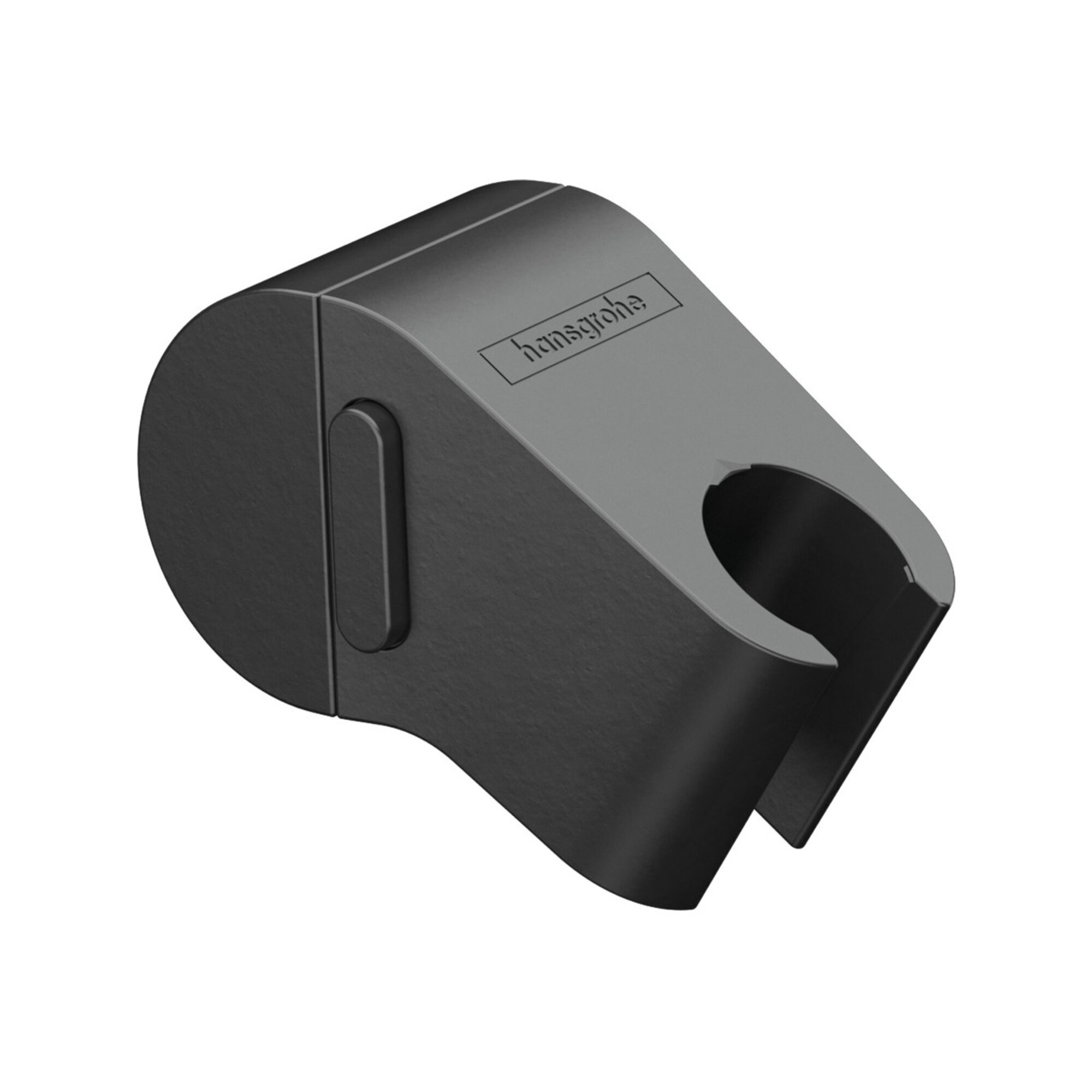 hansgrohe Push-Brausehalter WallStoris für Handbrause, mattschwarz