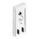 hansgrohe Raccord de carrelage Unica S Puro 23x51x7mm, chrome