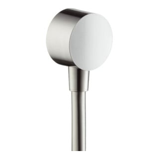 hansgrohe Raccord de tuyau Axor rd, avec clapet anti-retour, aspect acier inoxydable