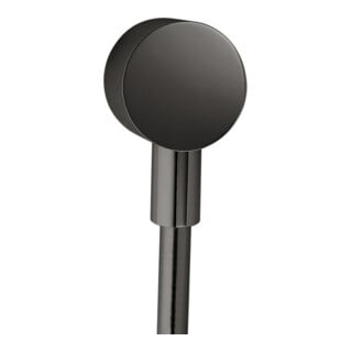 hansgrohe Raccord de tuyau Axor rd, avec clapet anti-retour, chrome noir poli