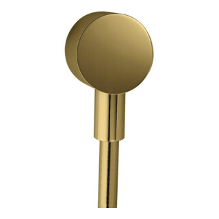 hansgrohe Raccord de tuyau Axor rd, avec clapet anti-retour, or poli optique