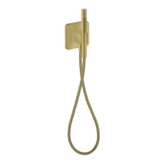 hansgrohe Raccord de tuyau et support de douche Axor Citterio C softsq. avec douchette à main 2 jets BB