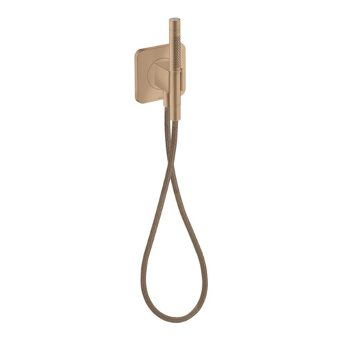 hansgrohe Raccord de tuyau et support de douche Axor Citterio C softsq. avec douchette à main 2 jets BRG
