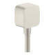 hansgrohe Raccord de tuyau Fixf Softc Axor avec clapet anti-retour, aspect inox-1