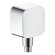 hansgrohe Raccord de tuyau Fixf Softc Axor avec clapet anti-retour, chrome