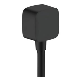 hansgrohe Raccord de tuyau Fixf Softc Axor avec clapet anti-retour, noir mat