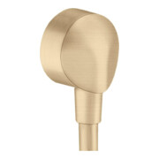 hansgrohe Raccord de tuyau Fixfit E sans clapet anti-retour, bronze brossé
