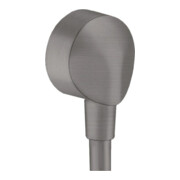 hansgrohe Raccord de tuyau Fixfit E sans clapet anti-retour, chrome noir brossé