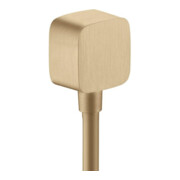 hansgrohe Raccord flexible Fixf Softc Axor avec clapet anti-retour, bronze brossé