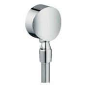 hansgrohe Raccord mural Fixfit avec clapet anti-retour, chrome-1