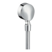 hansgrohe Raccord mural Fixfit avec rotule et clapet anti-retour, chrome-1