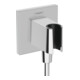 hansgrohe Raccord mural Fixfit E carré, avec support de douche, chrome-1