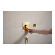 hansgrohe Raccord mural Fixfit Fine avec RV, Q, softsqua, opt. or poli-4