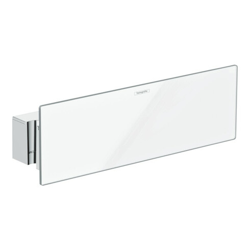 hansgrohe Raccord mural Fixfit Porter 300 avec support de douchette et tablette de douche, chrome