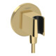 hansgrohe Raccord mural Fixfit S rd, avec support de douche, optique or poli-1
