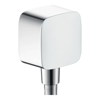 hansgrohe Raccord mural Fixfit sans rotule, avec clapet anti-retour, chrome