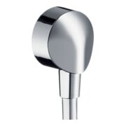 hansgrohe Raccord mural Fixfit sans rotule, avec clapet anti-retour, chrome-1
