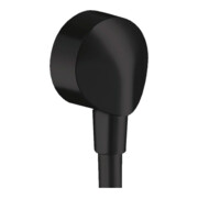 hansgrohe Raccord mural Fixfit sans rotule ni clapet anti-retour, mat noir-1