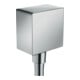 hansgrohe Raccord mural Fixfit Square avec clapet anti-retour, chrome-1
