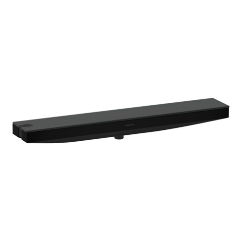 hansgrohe Raccord mural Rainfinity avec douchette gauche et tablette, noir mat