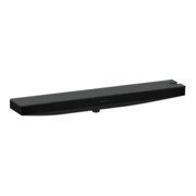 hansgrohe Raccord mural Rainfinity avec support de douche et tablette, noir mat