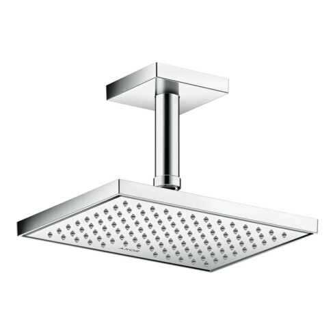 hansgrohe Raccord plafond 100 mm, chrome, carré