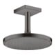 hansgrohe Raccord plafond 100 mm, chrome noir brossé, carré-4