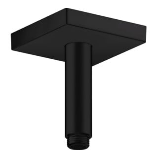 hansgrohe Raccord plafond 100 mm, mat noir, carré