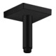 hansgrohe Raccord plafond 100 mm, mat noir, carré-1