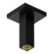 hansgrohe Raccord plafond 100 mm, noir mat-1