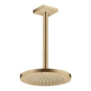 hansgrohe Raccord plafond 300 mm, bronze brossé, carré-4