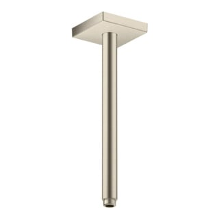 hansgrohe Raccord plafond 300 mm, nickel brossé, carré