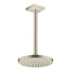 hansgrohe Raccord plafond 300 mm, nickel brossé, carré-5